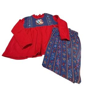 Vintage Y2K Mickey\'s Stuff for Kids Minnie Mouse Floral Leggings Set 6